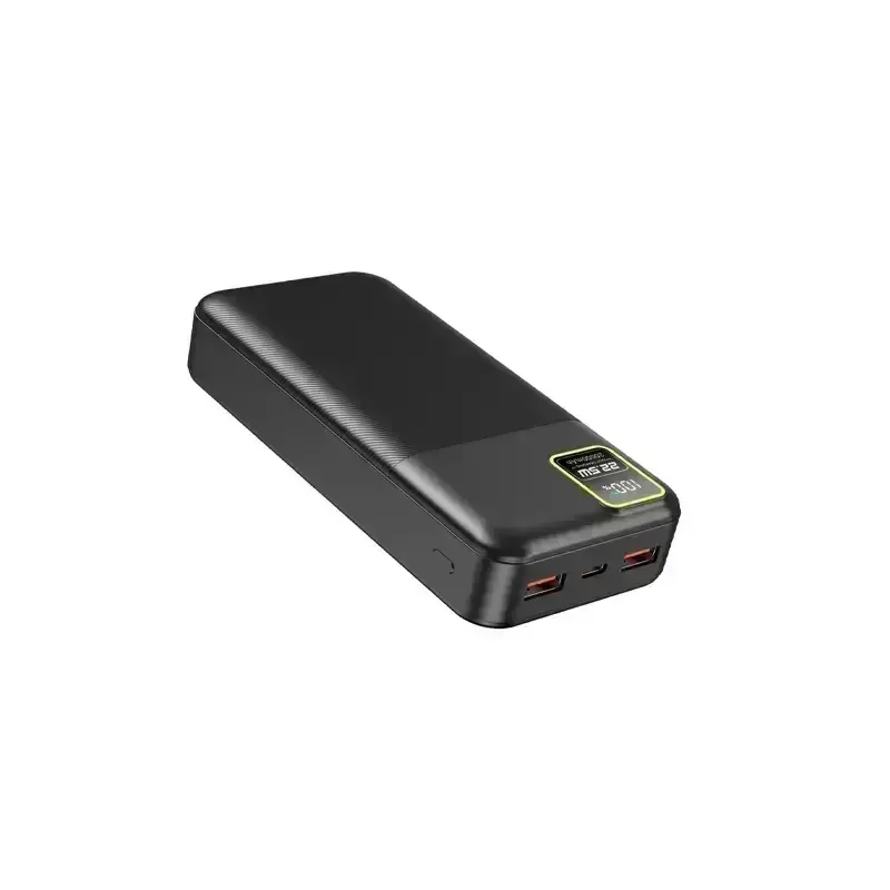 پاوربانک پرودو مدل Porodo Blue Quick Charge pb-22wPb20k با ظرفیت 20000 میلی‌آمپر ساعت